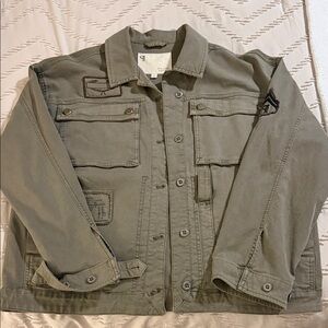 NWOT Pilcro Patch Pocket Utility Jacket